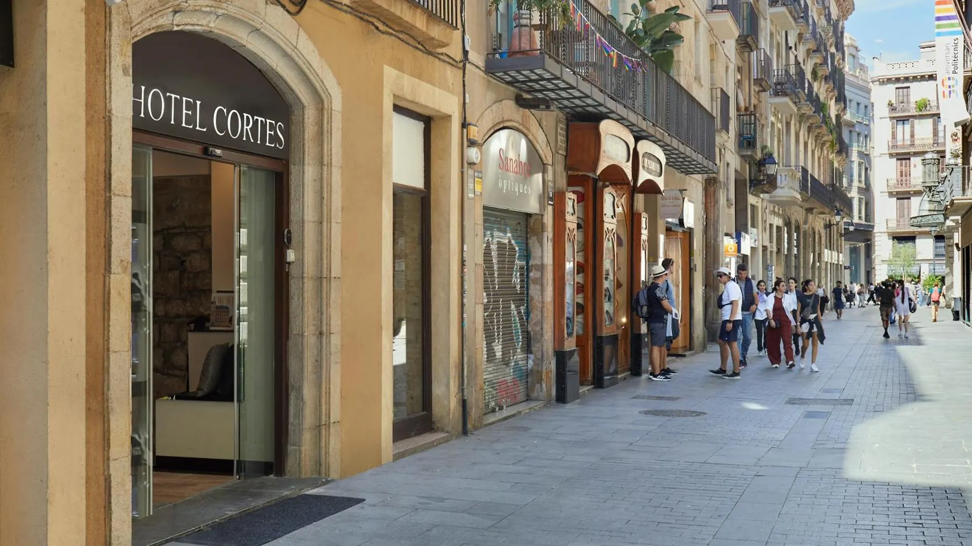 Hotel Cortes Rambla Barcelona Spain